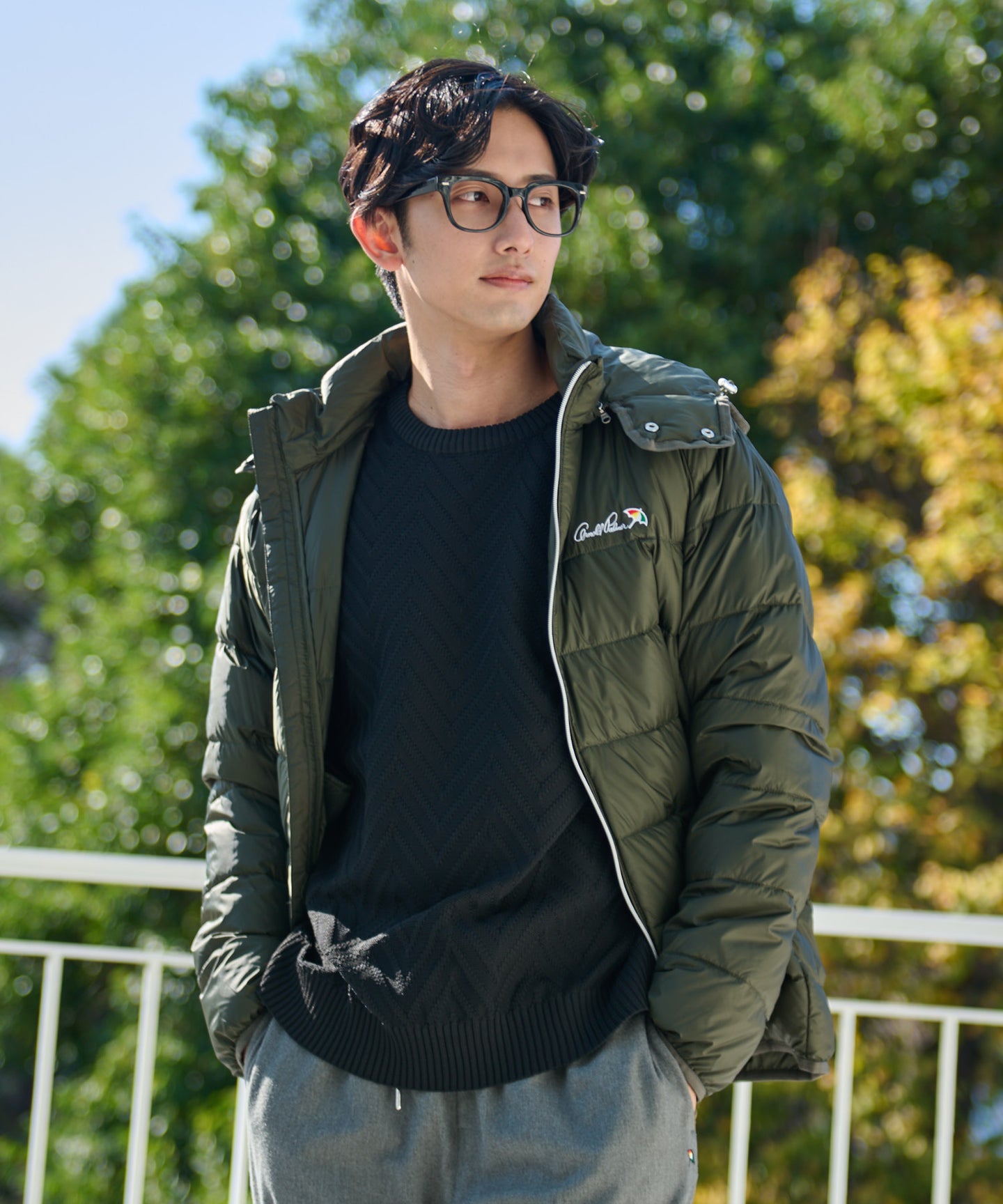 Arnold Palmer 【残り2点】2WAY シェアライトダウンジャケット